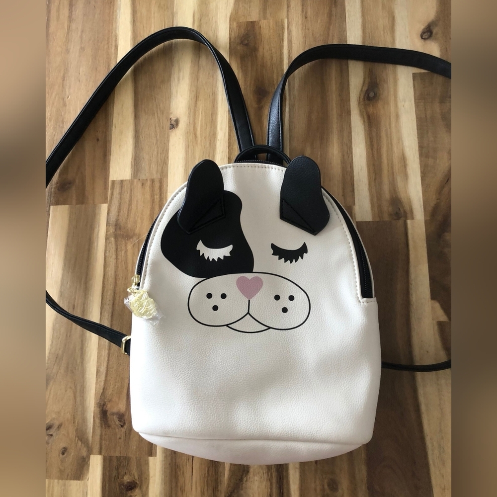 Betsey Johnson Luv Betsey dog backpack bag New without tags